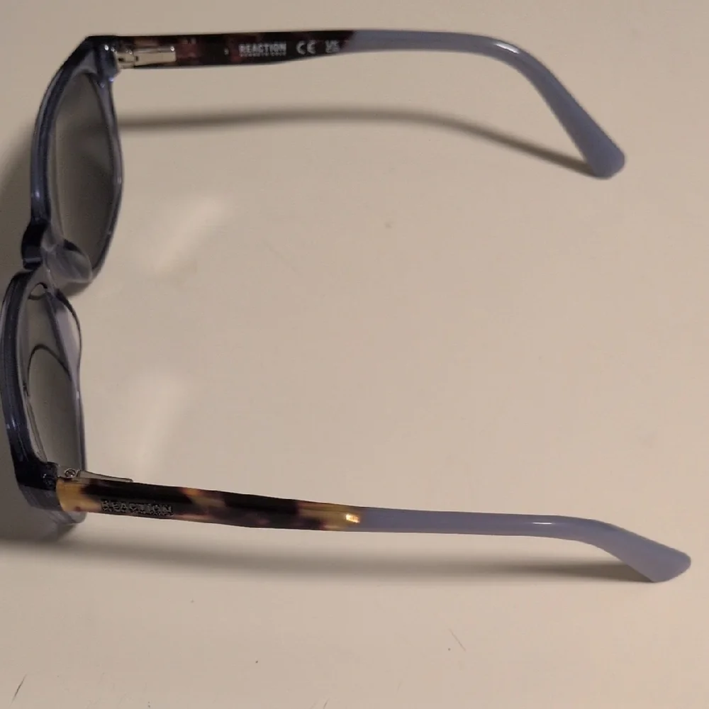 Kenneth Cole Reaction Translucent Blue‎ Tortoise Prescription Bifocal Sunglasses